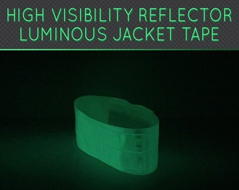 Reflective Luminous Bike Bicycle See Better At Night Safety High-Visibility Reflector Band Tape Armband
