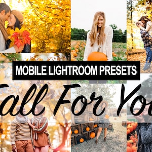 10 Fall Presets, Lightroom Mobile Presets, Autumn Presets, Moody Outdoor Presets, Instagram Filters, Photo Editing