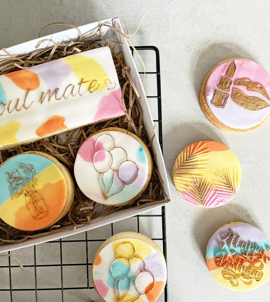 Soul mate birthday gift box Etsy