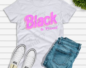 Free Strong Black And Proud Svg