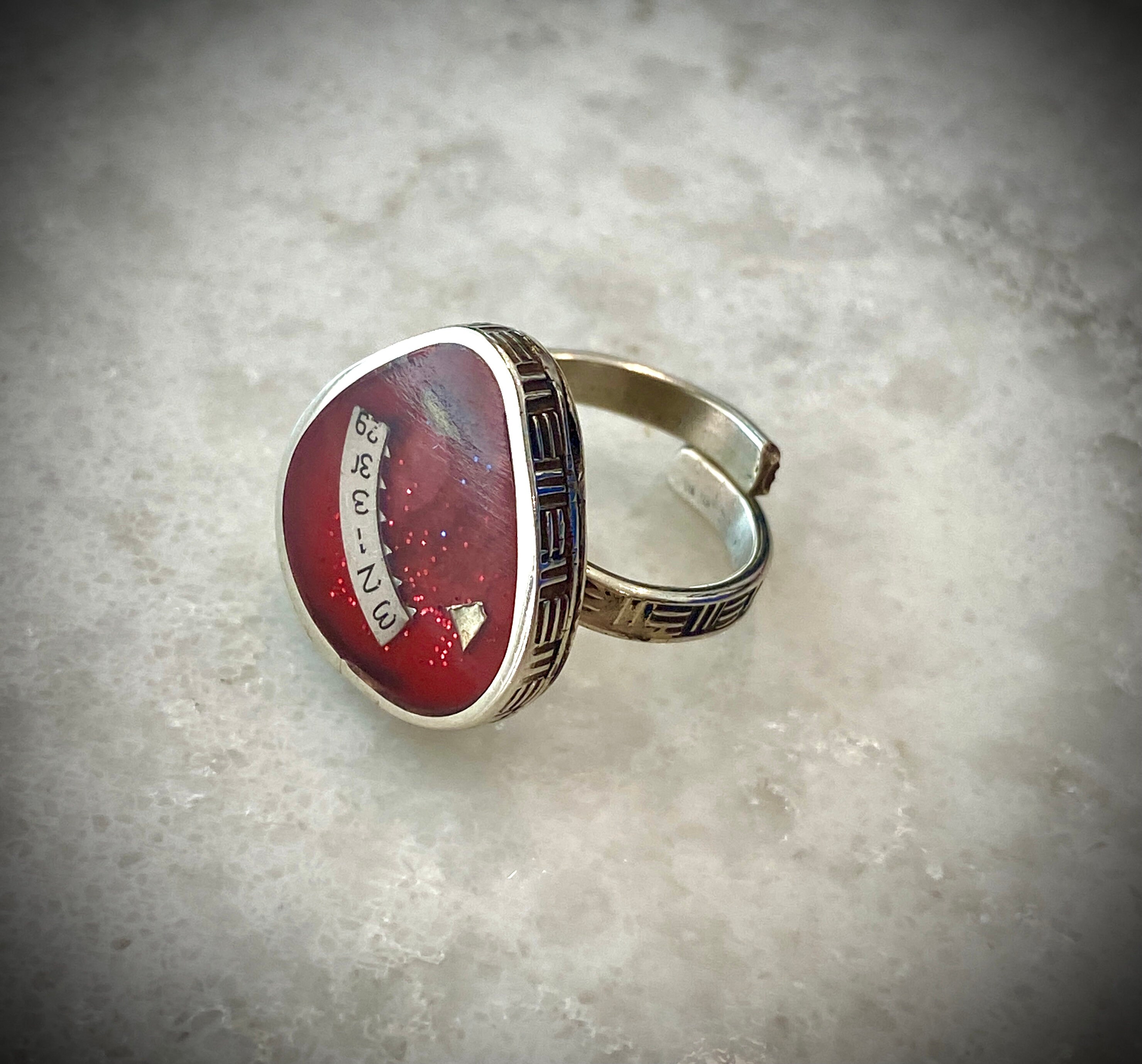 One of A Kind Ring From Argentina Unusual Design Featuring Etsy Hong Kong
