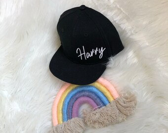 personalised baby snapbacks