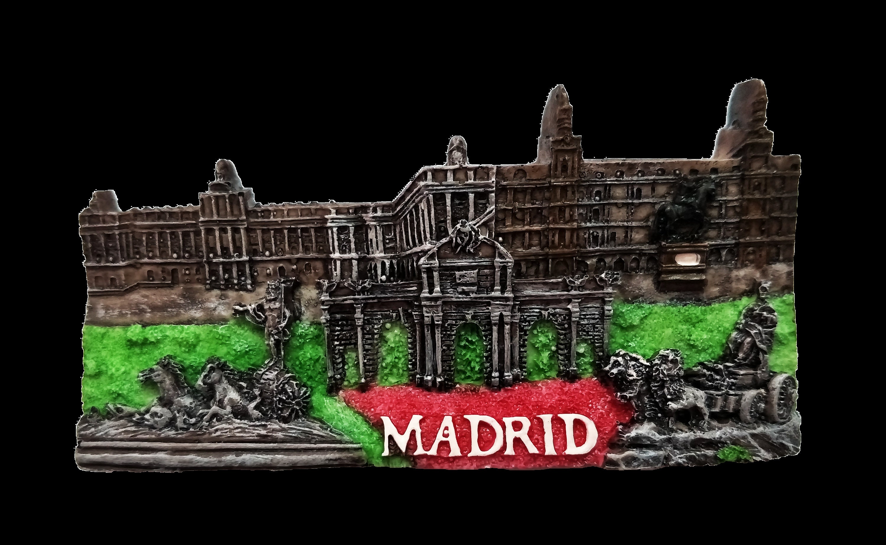 Madrid Spain 3D Fridge Magnet Travel Etsy