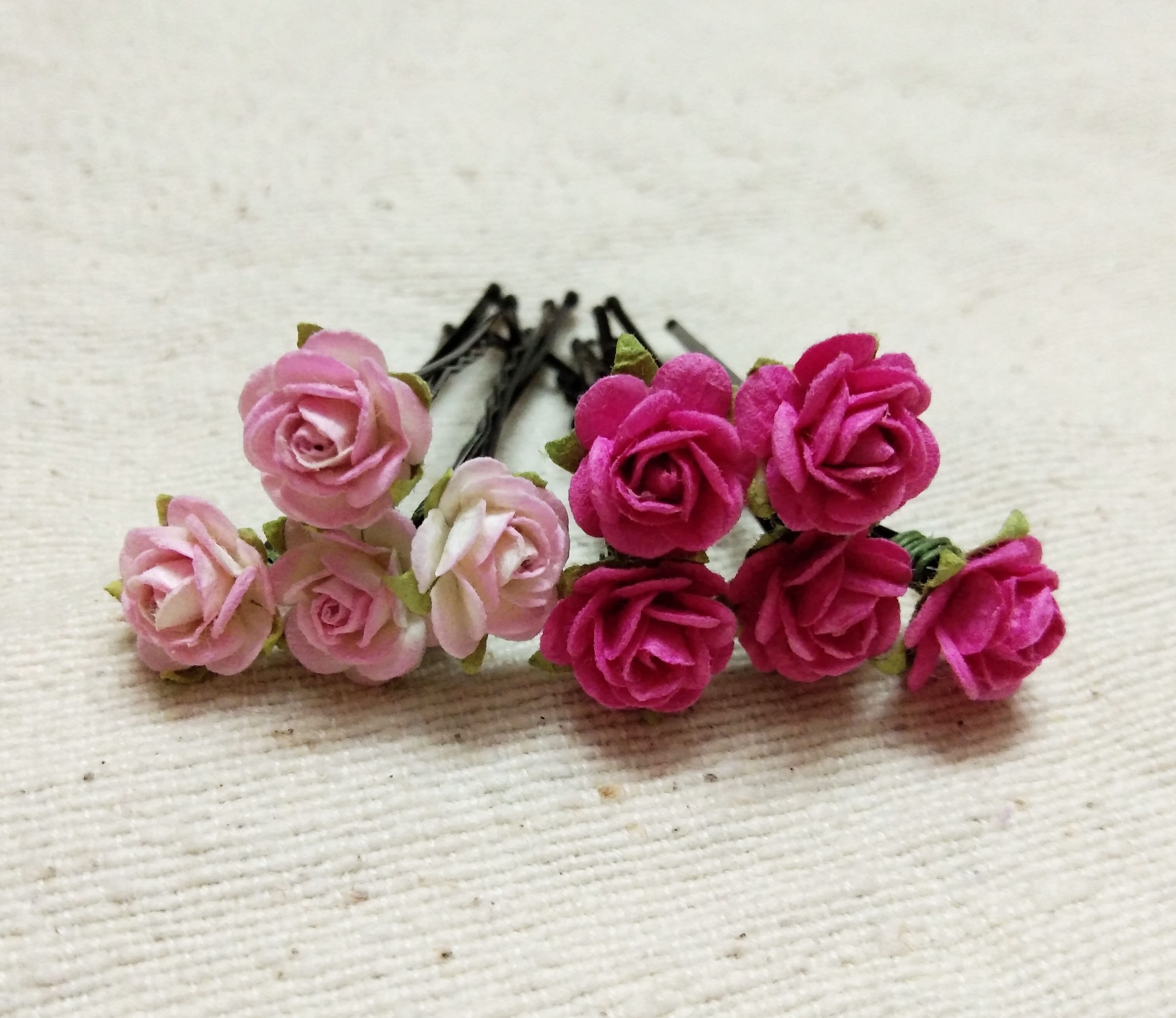 ヘアアクセサリー Rose Satin Clip herlipto pink 9月上旬発送】Rose Satin Clip