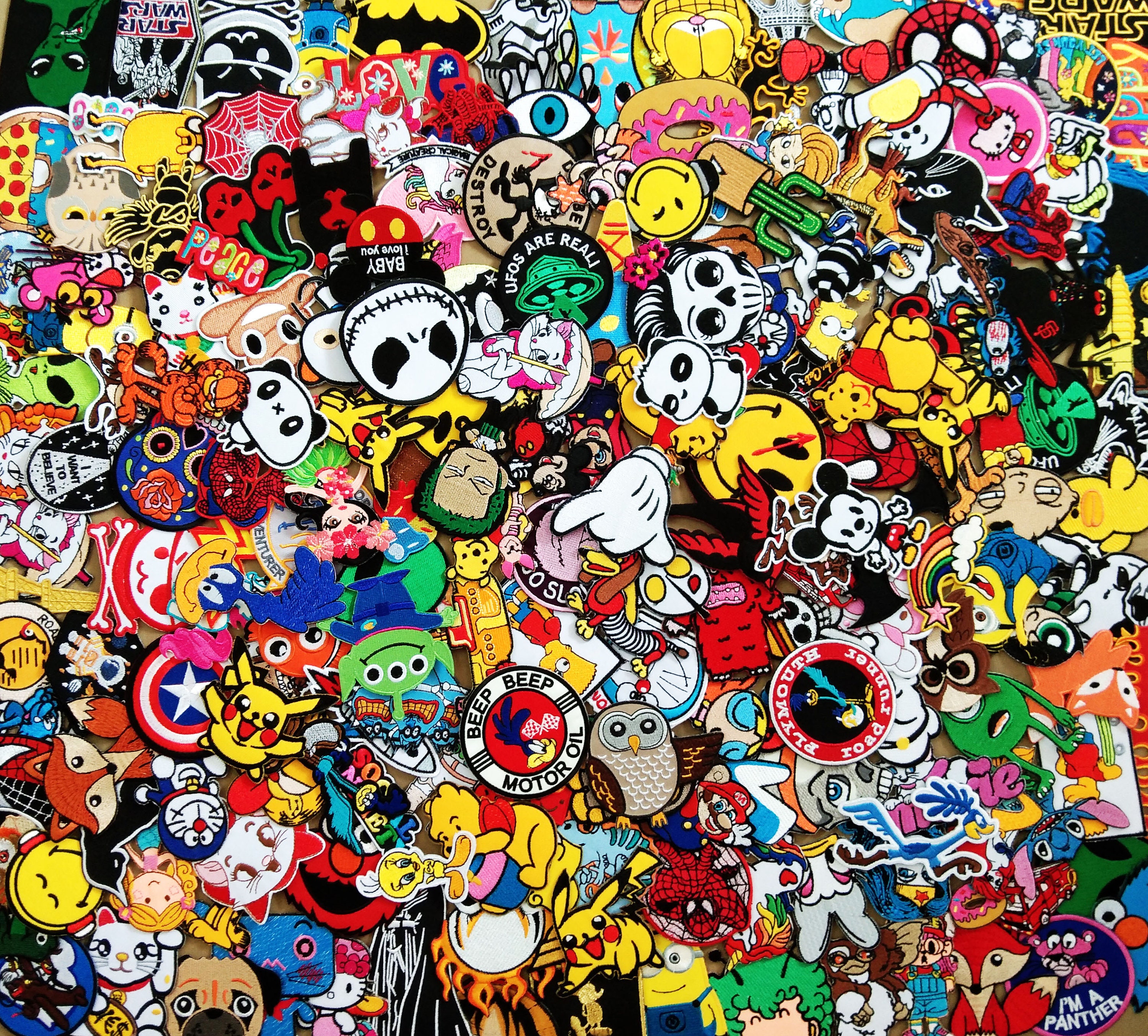 Wholesale marvel patches For Custom Made Clothes 
