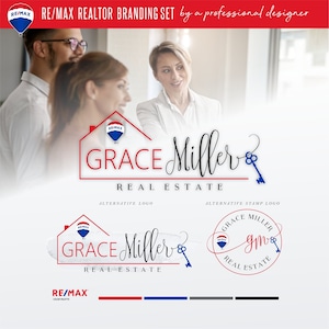 Logo agente immobiliare, design logo immobiliare, branding agente immobiliare, logo agente immobiliare, logo Re/Max, colori RE/MAX, REMAX 66