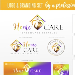Logo thuiszorg, logo thuiszorg, logo thuiszorg verpleegkundige, logo hart ouderenzorg, logoset verpleeghuis, logo set ouderenzorg 101