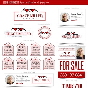 Logo dell'agente immobiliare, progettazione del logo immobiliare, marchio dell'agente immobiliare, set dell'agente immobiliare, progettazione del tetto della casa 66 5