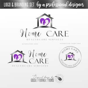 Logo thuiszorg, logo thuiszorg, logo thuiszorg verpleegkundige, logo hart ouderenzorg, logoset verpleeghuis, logo set ouderenzorg 101