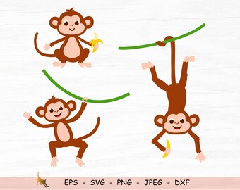 Free Free 347 Hanging Monkey Svg Free SVG PNG EPS DXF File