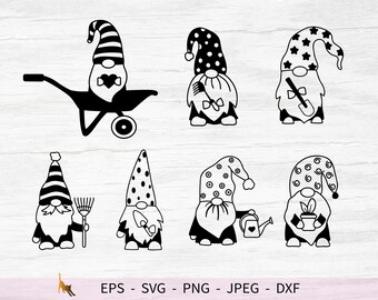 Download Garden Gnome Svg Etsy