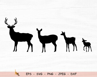 Download Deer Family Etsy