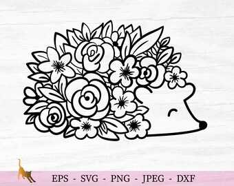 Download Hedgehog Cricut Etsy