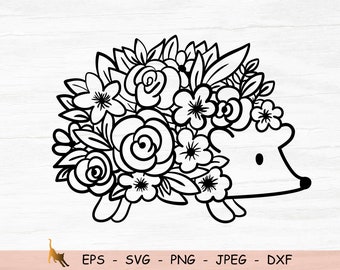 Download Hedgehog Svg Etsy