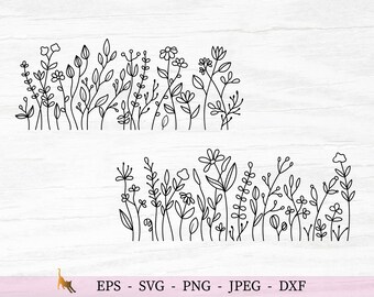 Download Wildflower Svg Etsy