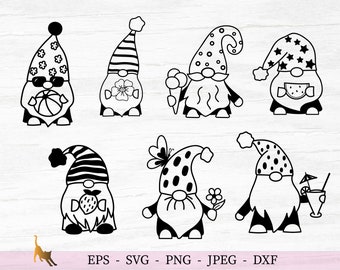 Download Garden Gnome Svg Etsy