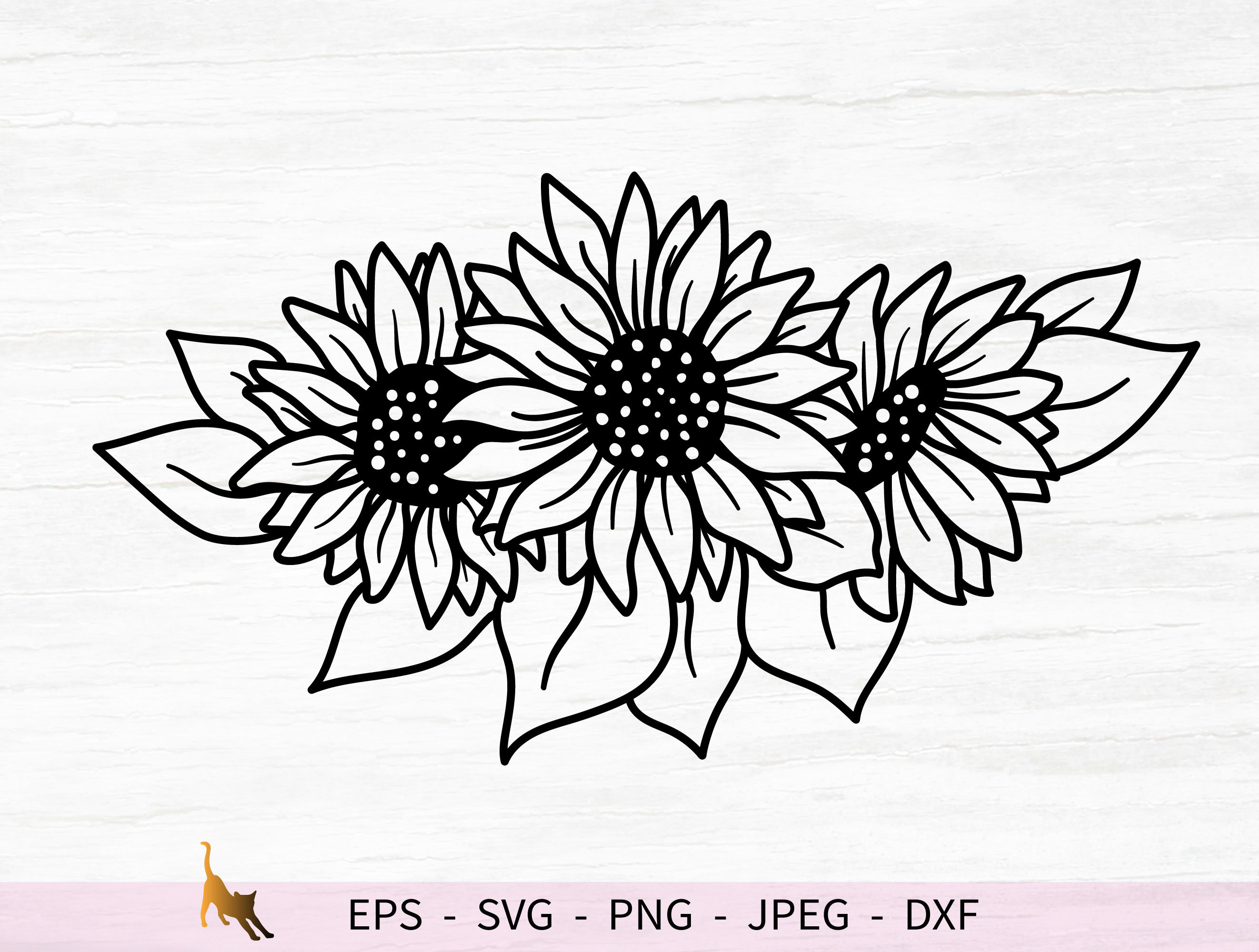 Free Free Sunflower Border Svg 807 SVG PNG EPS DXF File