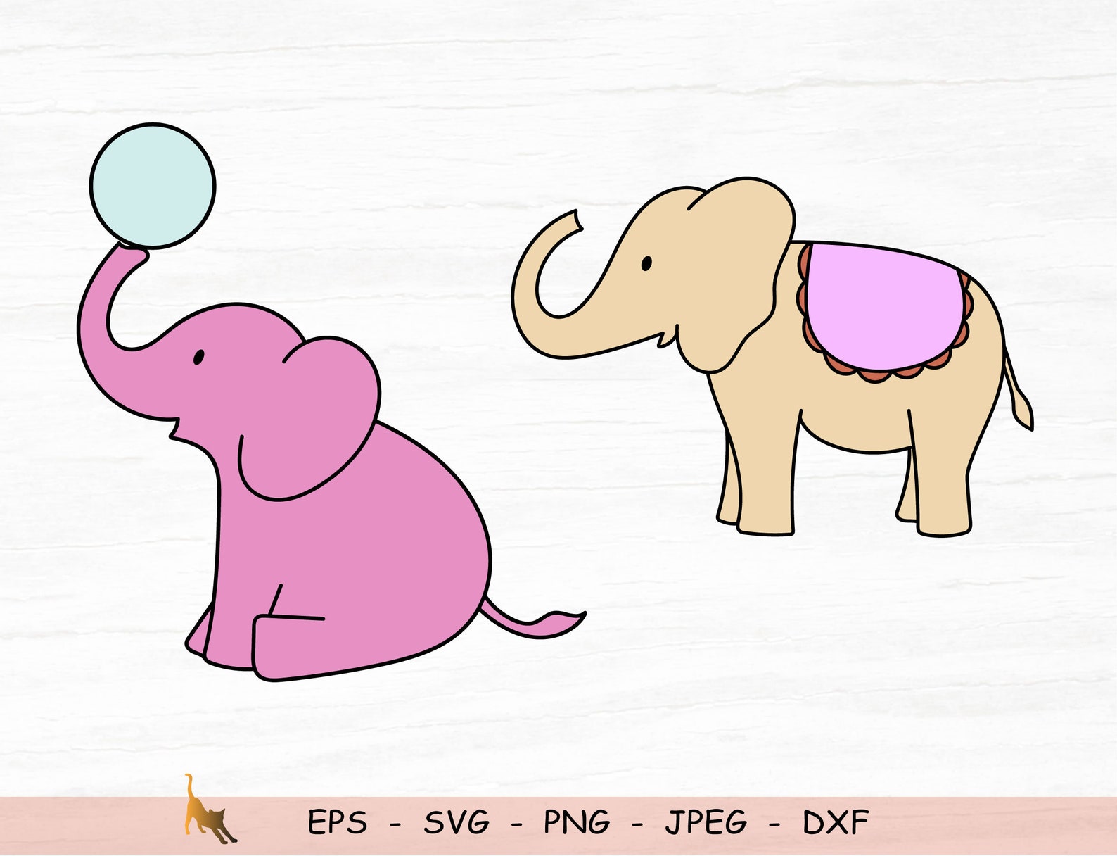 Azul beb elefante svgbaby shower svg diseos de invitacin