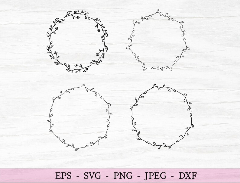 Free Free 208 Simple Flower Circle Svg SVG PNG EPS DXF File
