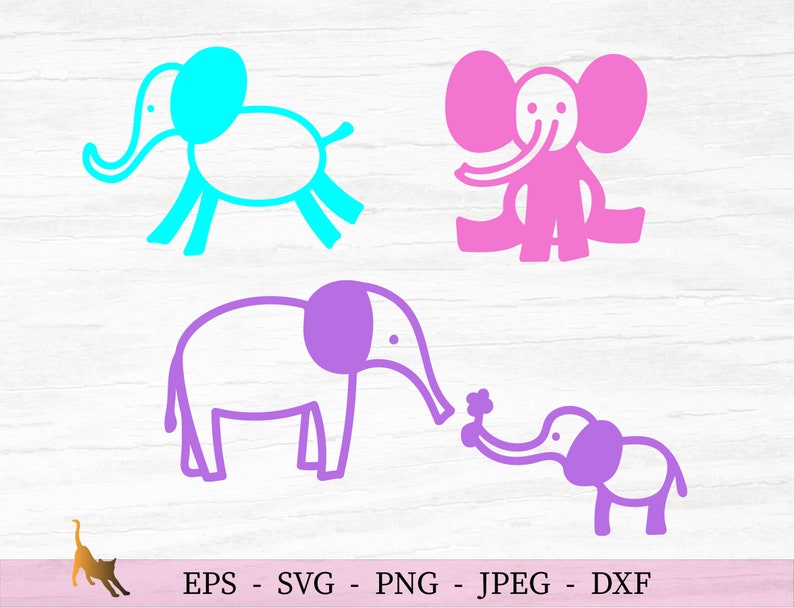 Download Elephant Baby Svg Mom Elephant Svg Cute Elephant Svg File For Cricut Clip Art Art Collectibles Delage Com Br