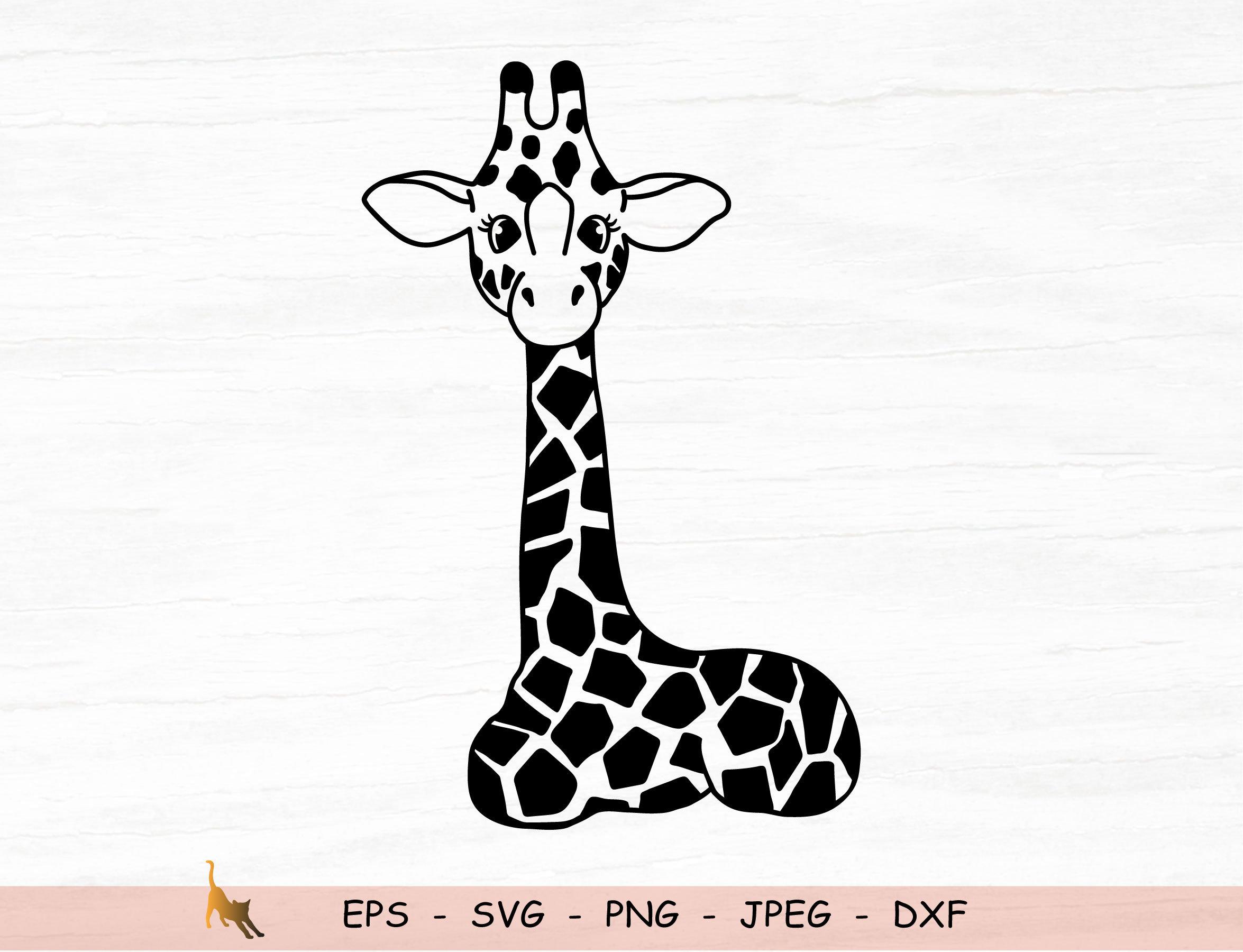 Giraffe Svg Giraffe Baby Svg Cute Giraffe Svg Files For Cricut | Etsy