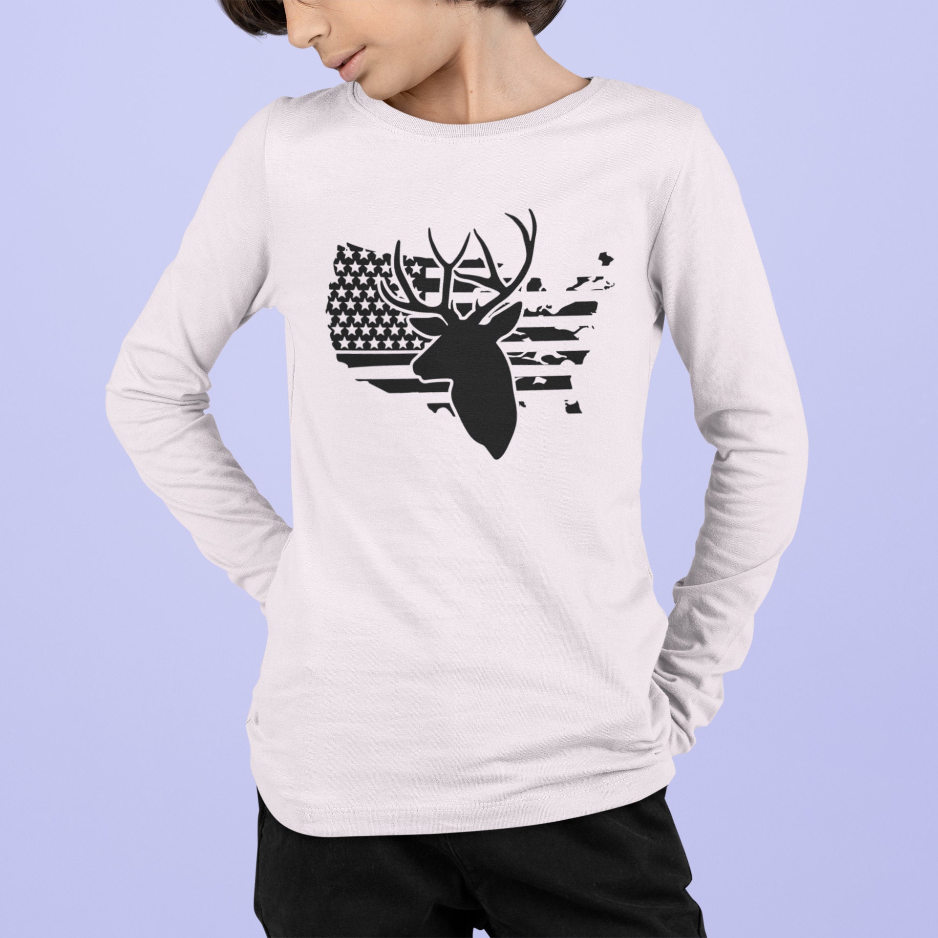 Free Free American Flag Deer Svg 715 SVG PNG EPS DXF File