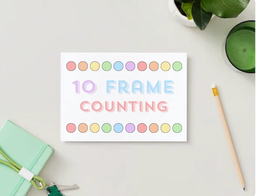 Ten Frame Counting Ten Frames Activity Printable Number Printable ...