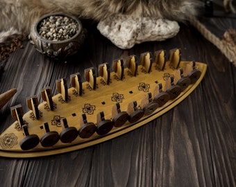 Juego de mesa DALDOS, juego de mesa vikingo, juego de mesa daldoza, juegos escandinavos, juegos nórdicos