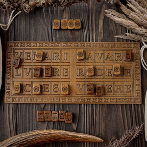 Ludus Duodecim Scriptorum, Ancient roman games, handmade board game, 12 scripta board game, roman empire games