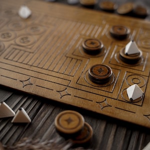 Juego real de Cnosos, juegos de la antigua Grecia, juego de mesa tradicional, juego de mesa histórico, juego de mesa personalizado