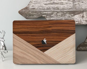 Natural Wood Macbook Cover Macbook Wood Cover Mac Air Pro 11 12 13 14 15 16 in Wood MacBook Skin Mac Decal MacBook M1 M2 M3 Protector Cover