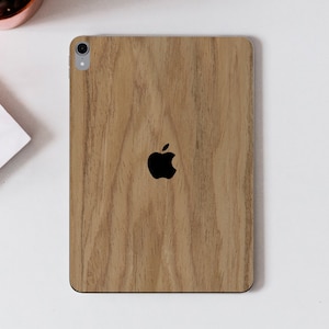 Walnuss Holz iPad Cover, Naturholz Aufkleber für iPad Pro/Air/Mini, Holz iPad Wrap, Ipad Pro Fall, Anpassung verfügbar, iPad Skin