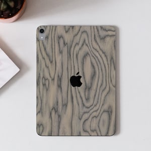 Natural Wood Protective Skin for iPad, Real Wood  iPad Cover, Wooden  iPad Skin Available in Different Models, Eco-Friendly Tablet Wrap