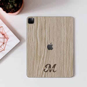 Custom Wood Ipad Engraving Cover, Personalized Tablet Skin, Wooden Ipad Pro Case Office, Universal Tablet Cover for iPad Pro Air Mini Models