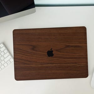 MacBook-hoes van natuurlijk hout, houten laptophoes voor Pro 13 14 15 16 en Air 13, milieuvriendelijk technisch cadeau, dunne beschermende houten laptophoes