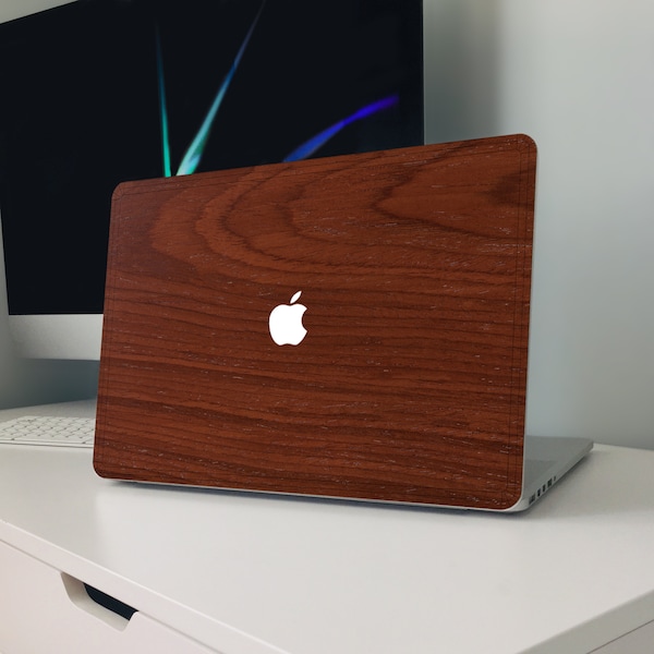 Skin Vinyle MacBook Pro Retina 13 – Design Redwood Vieilli – Itsaskin