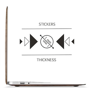 May include: A wooden laptop skin with a 1 mm thickness. The skin is designed to protect the laptop from scratches and wear. The skin is made of high-quality wood and is easy to apply and remove.