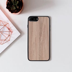 Echtholz Handyhülle, Holz iPhone Hülle Schutz, Naturholz + Silikonhülle iPhone 15 14 13 12 11 X mini pro max plus, Holz Handyhülle