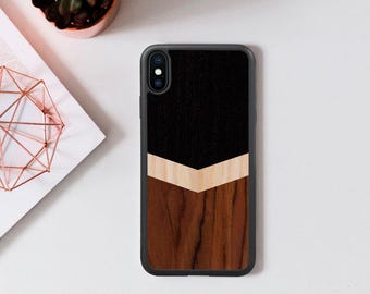 iPhone Hülle aus echtem Holz, Holzhülle, handgefertigte iPhone 13 12 11 Pro Max Mini XS XR X SE 2025