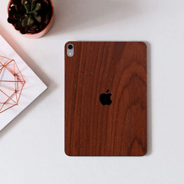 Redwood Wood Cover for Ipad 2021 Ipad Decal Sticker Cover Ipad Pro Ipad Air Ipad Mini Ipad11 Ipad 12.9 Ipad 10.5 Ipad 9.7 organic Sticker