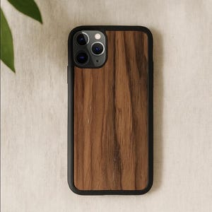 Natural Wood and Silicone Case For iPhone 11 Pro Max/iPhone 11 Pro/iPhone 11/iPhone XR/iPhone X/Xs/iPhone 7/8 Plus/7/8/SE2/6/6s/5/5s/SE