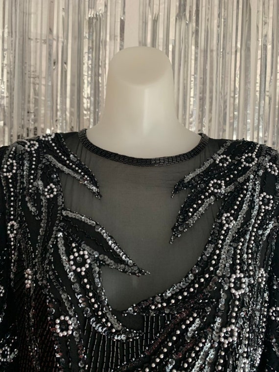 80s Vintage AJ Bari Rock Star Dress - image 3