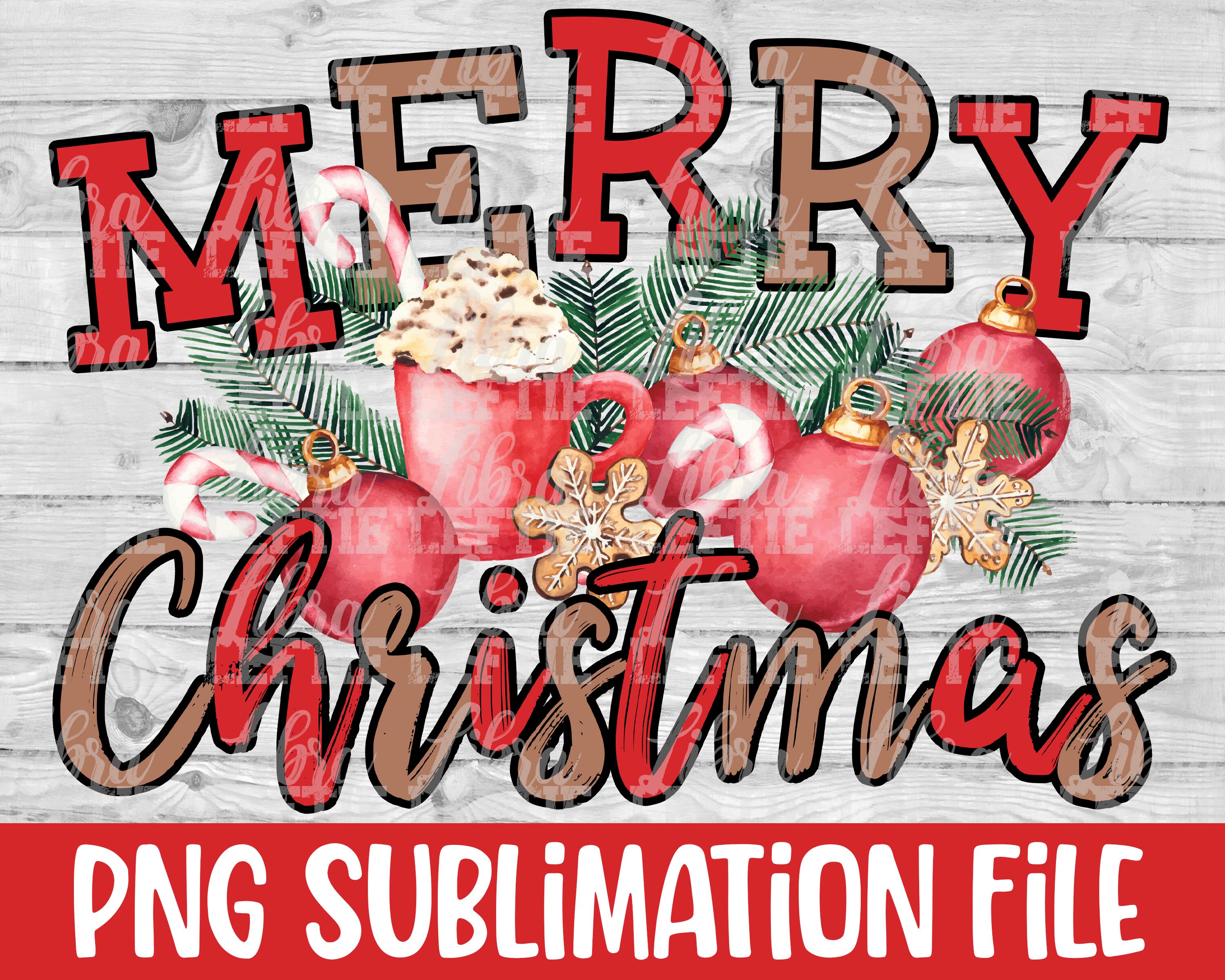 Christmas Sublimation Designs Downloads 
