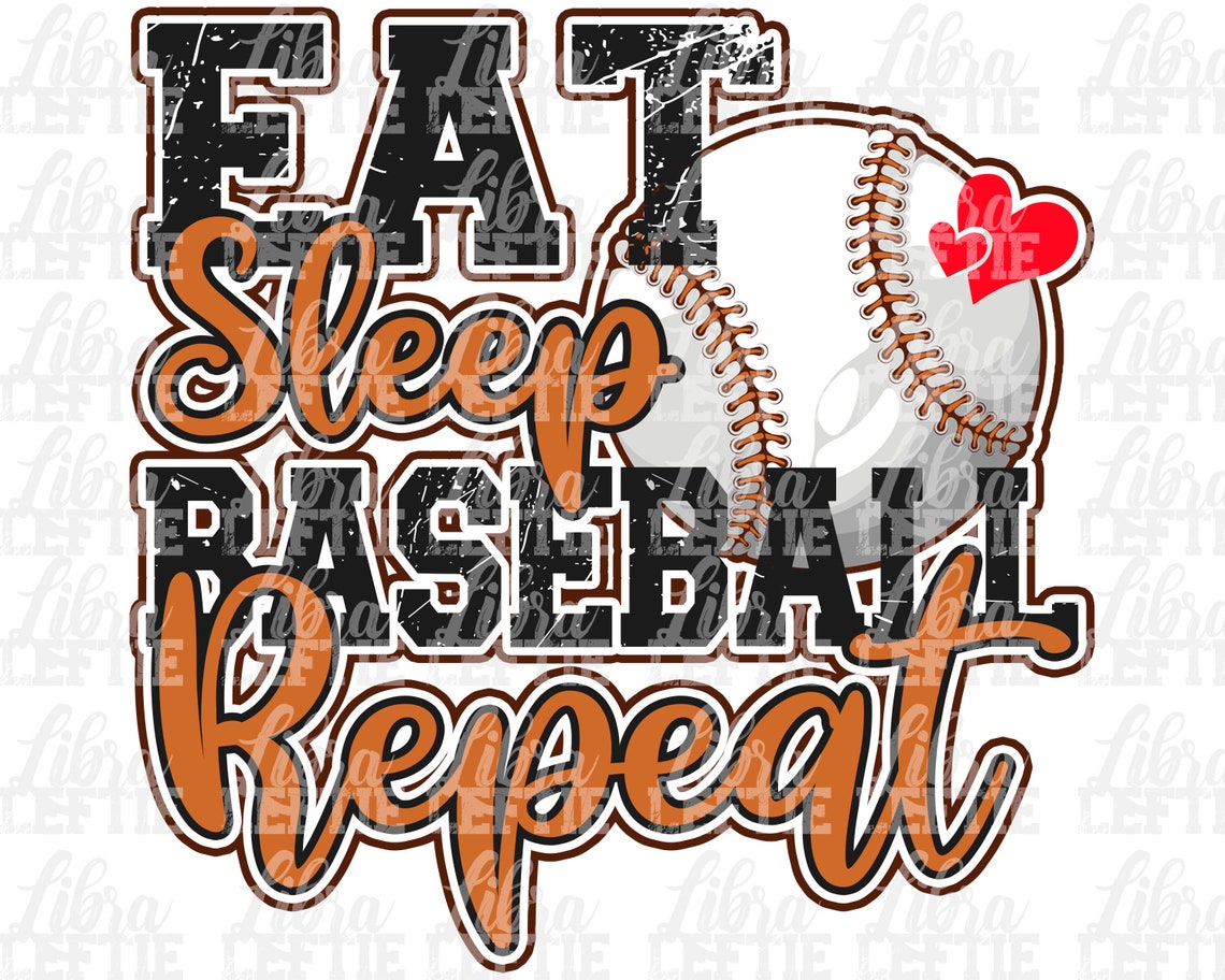 Free Free Eat Sleep Baseball Repeat Svg 240 SVG PNG EPS DXF File
