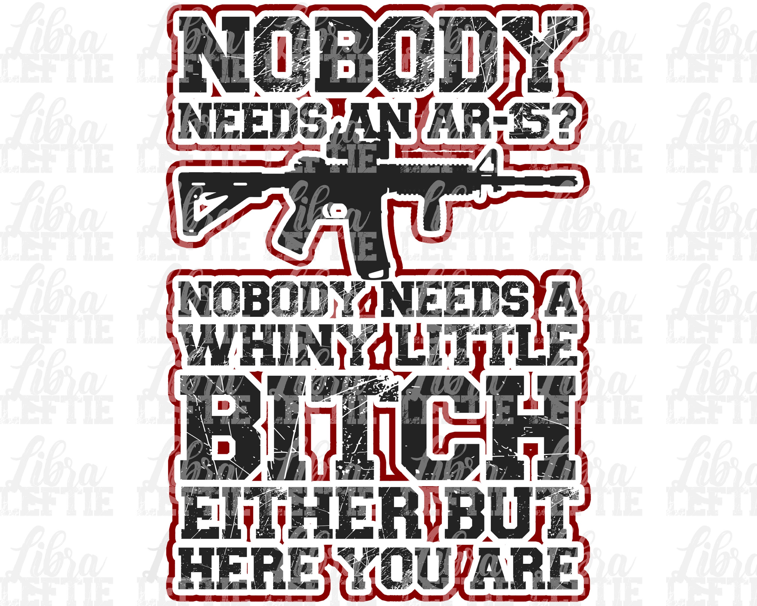 Obscene Funny Gun Saying Svg File Designs For Cricut Etsy