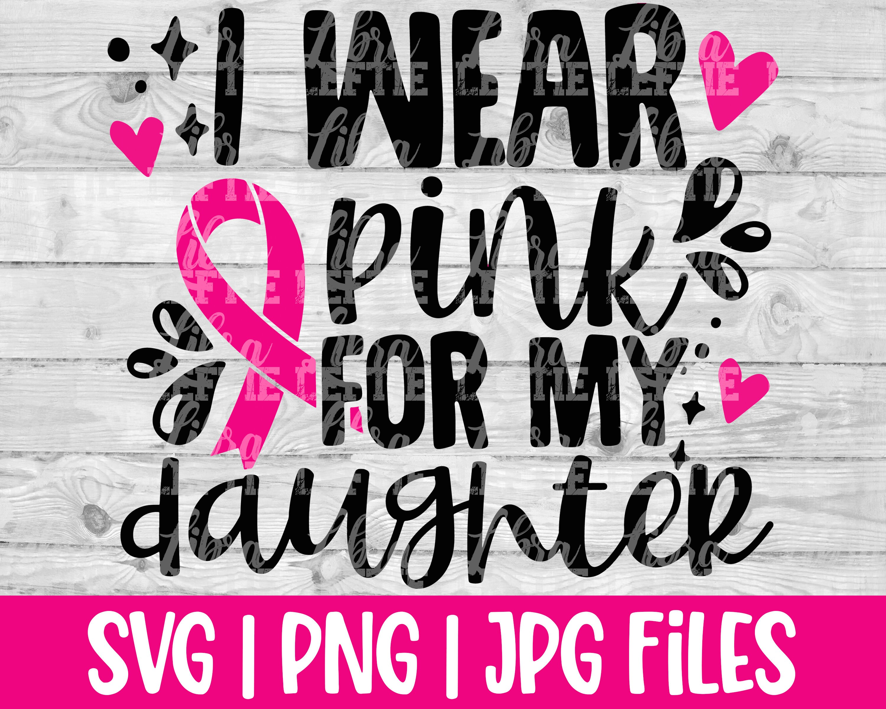 GoDuckee Personalized Breast Cancer Awareness Shirt, I Wear Pink for My Loved Ones, Pink Ribbon Girl