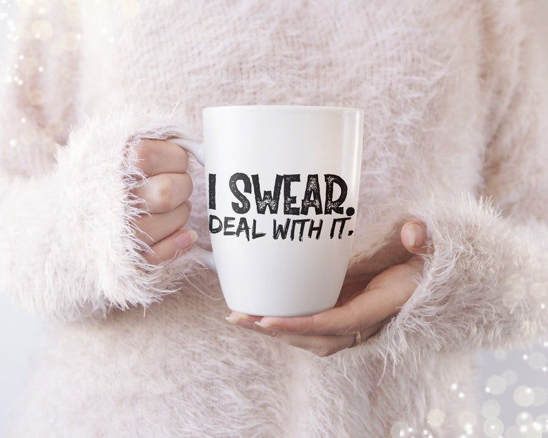 I Swear Deal With It Png File Cuss PNG Sublimation Swear PNG Download