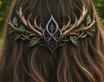Celtic antler crown