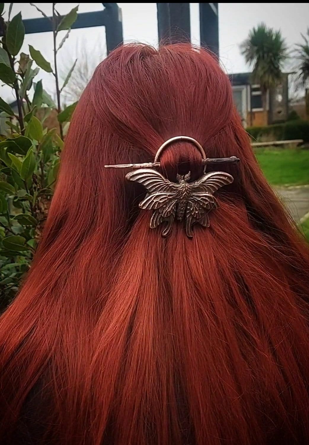 Copper Made to Order Fantasy Moth Hair Pin / Brooch - Etsy