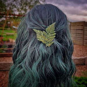 Fern Leaf hair clip